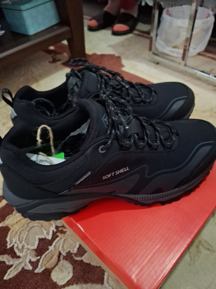 Siyah Bağcıklı Erkek Outdoor Ayakkabısı - Görsel 2