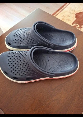 Gri Erkek Terlikler, Tokalı, Günlük - Görsel 3