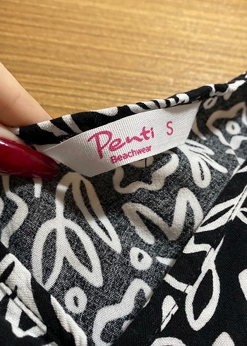 Kadın Siyah Beyaz V Yaka Kolsuz Tulum - Görsel 4