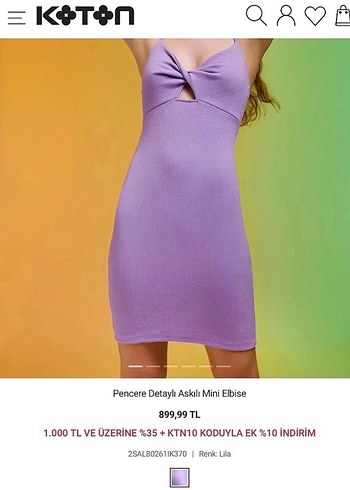 Mor İnce Askılı Midi Triko Elbise - Görsel 3