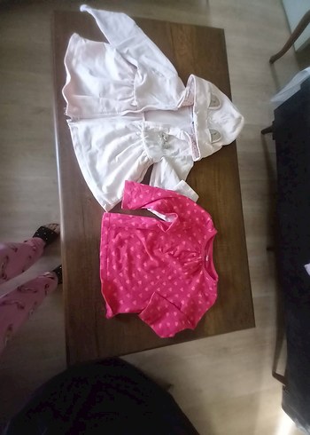 Dantel Detaylı Pembe Kız Çocuk Askılı Pijama 3 yaşa kadar olurla - Görsel 8