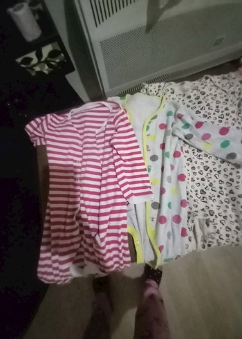 Dantel Detaylı Pembe Kız Çocuk Askılı Pijama 3 yaşa kadar olurla - Görsel 4