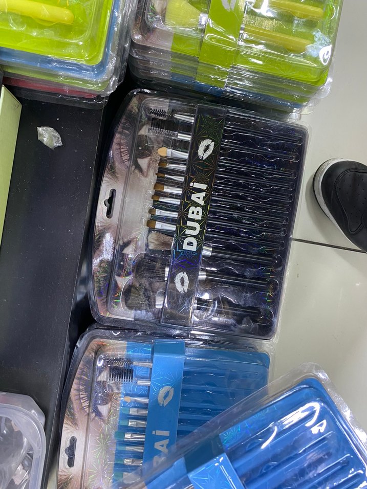 Renkli Makyaj Fırça Seti - Görsel 4