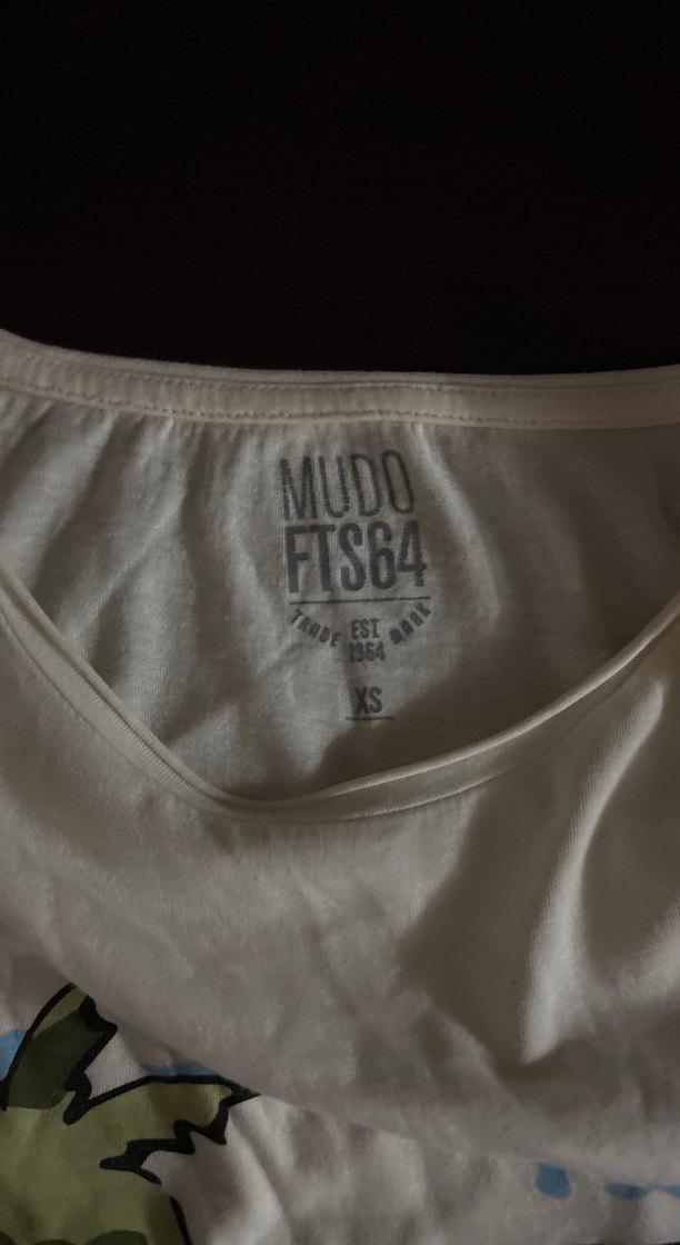 Beyaz  Baskılı Tişört - Görsel 2