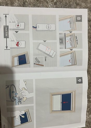 Otomotik kumandalı bej rengi Modern Desensiz Perde sıfır - Görsel 13