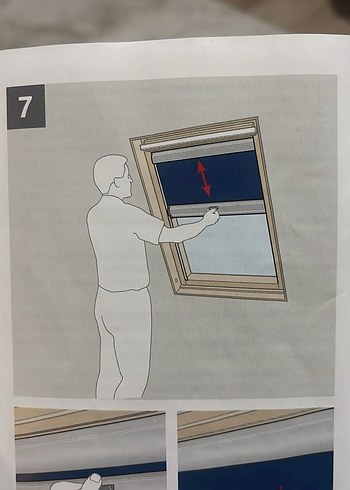 Otomotik kumandalı bej rengi Modern Desensiz Perde sıfır - Görsel 11