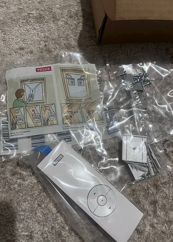 Otomotik kumandalı bej rengi Modern Desensiz Perde sıfır - Görsel 5