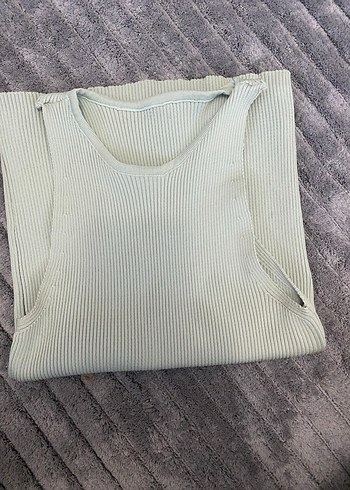 Kadın kolsuz bluz - Görsel 3