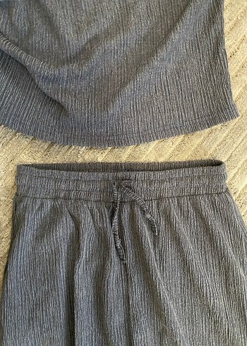 Gri Piliseli Kadın ikili takım - Görsel 5