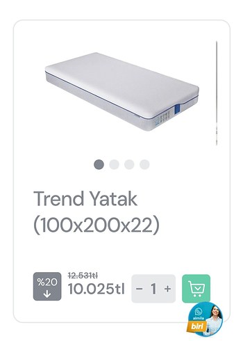 VISCO YATAK 100×200 - Görsel 2