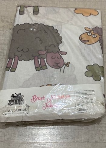 Bebek Nevresim Takımı Pamuklu Camel Renkli - Görsel 3