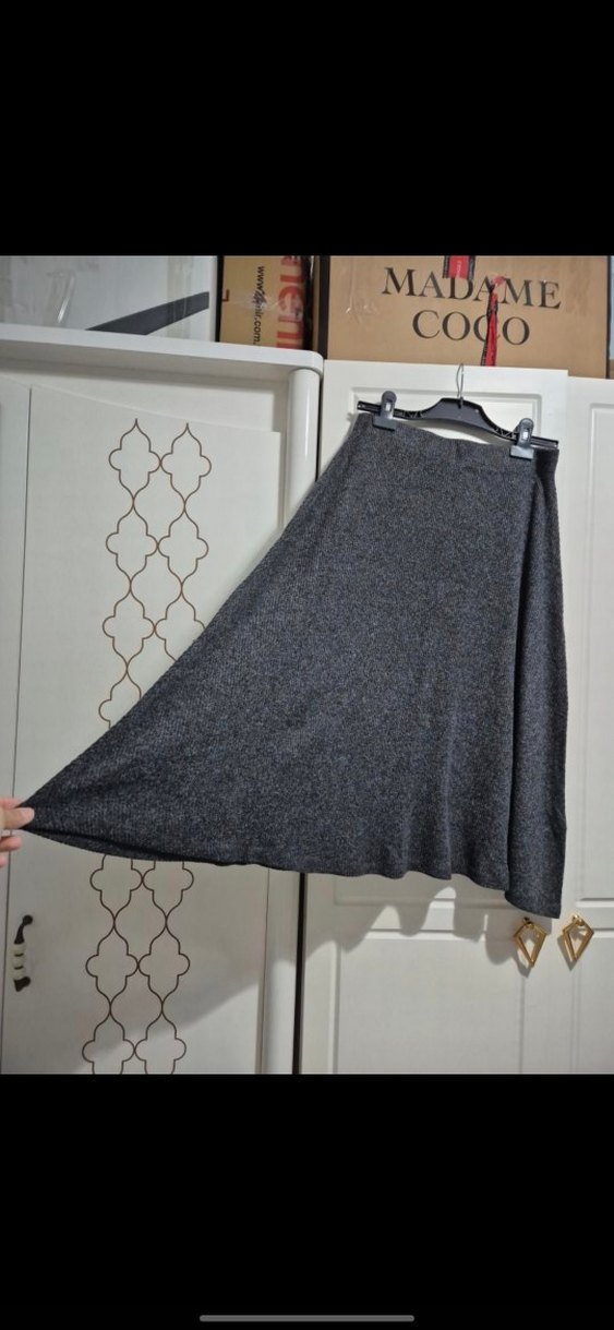 Lc Waikiki Midi Triko Etek - Görsel 2