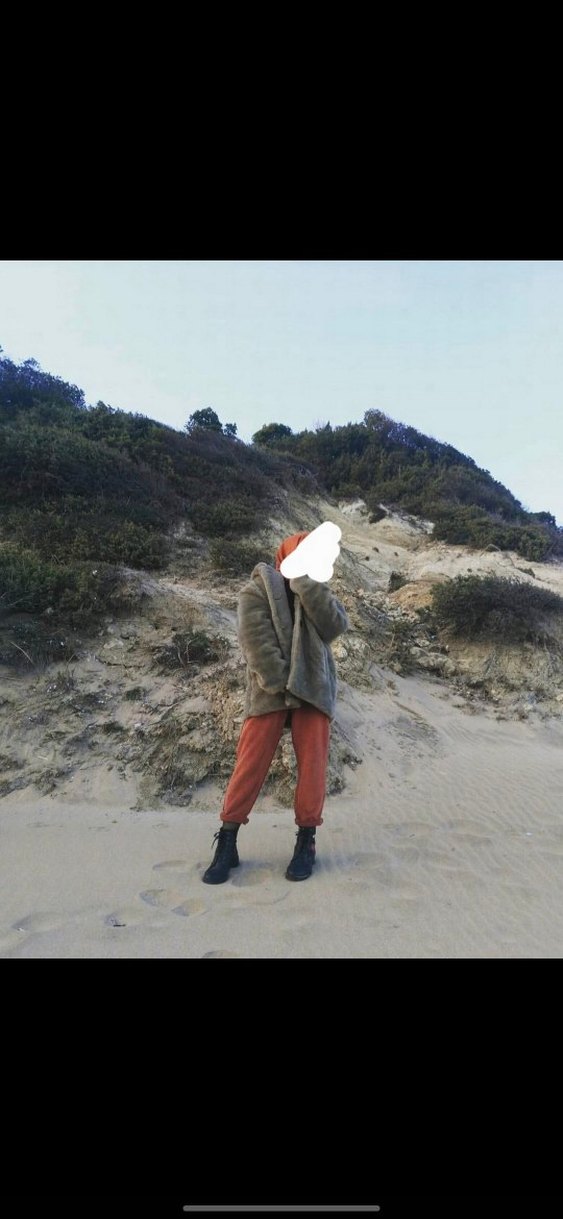 Kahverengi Kapüşonlu Kadın Suni Kürk Mont - Görsel 2