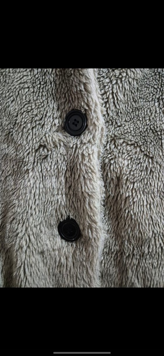 Kahverengi Kapüşonlu Kadın Suni Kürk Mont - Görsel 4