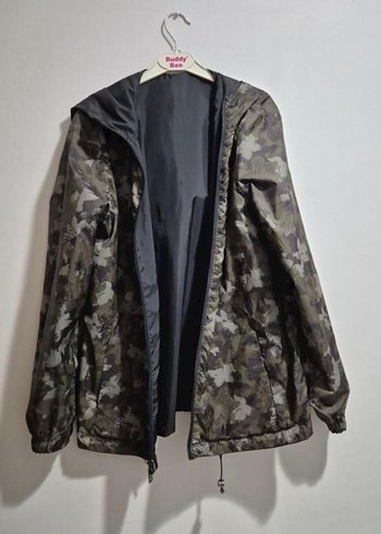 Çift Taraflı Desenli Yağmurluk - Görsel 2