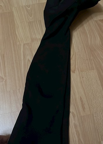 Siyah süet çorap çizme - Görsel 2