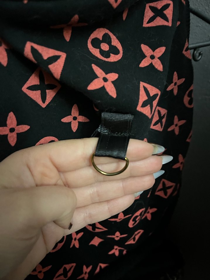 Kırmızı Desenli lv Köpek Kıyafeti - Görsel 5