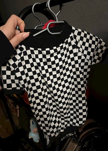 Kareli Siyah Köpek Kıyafeti - Görsel 2