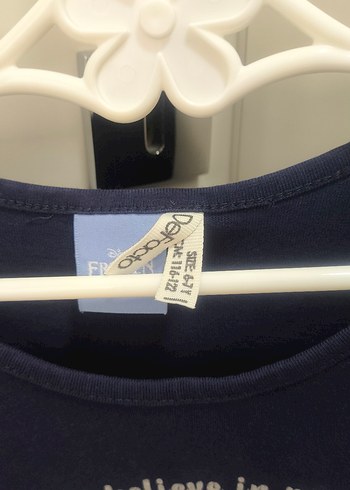 Lacivert Uzun Kollu Kız Elbisesi - Görsel 2