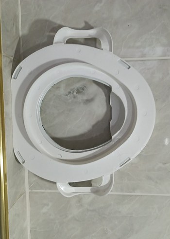 E bebek Renkli Baskılı klozet tutucu - Görsel 2