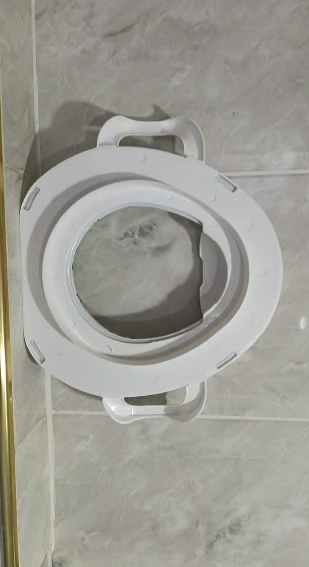 E bebek Renkli Baskılı klozet tutucu - Görsel 2