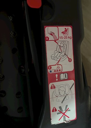 Kırmızı Joie Çocuk Araç Koltuğu - Görsel 8