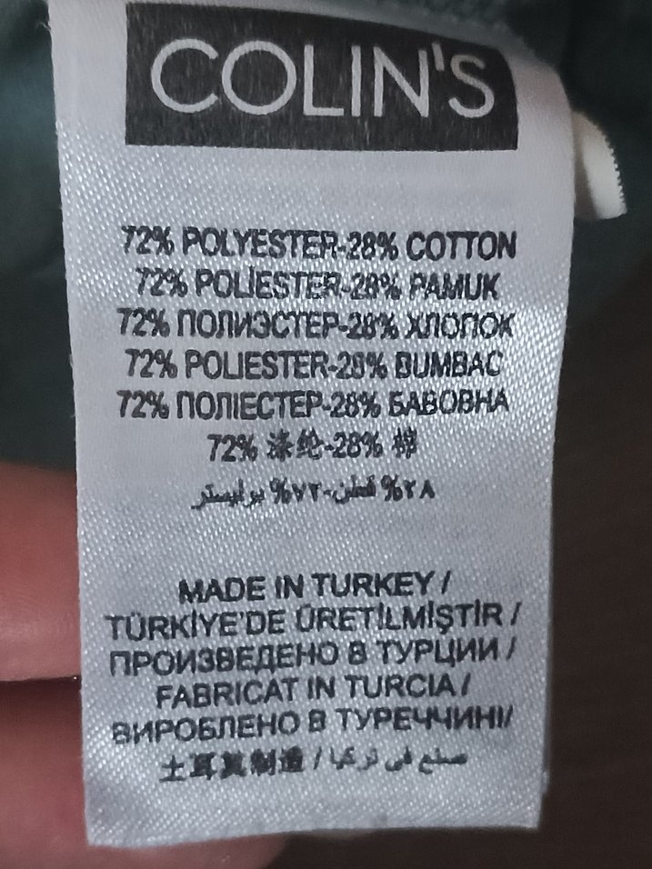 Turkuaz Baskılı Kısa Kollu - Görsel 4