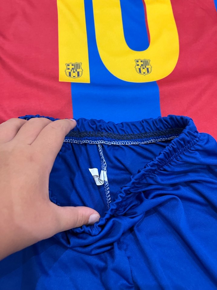 Erkek Lacivert Kısa Kollu Spor Forma - Görsel 5