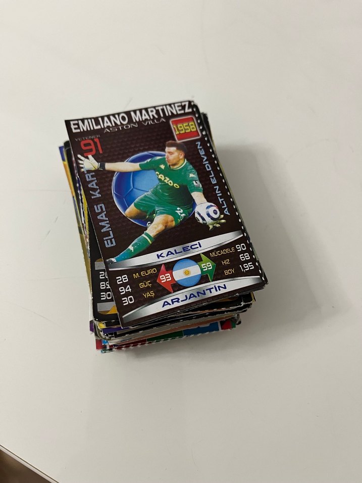 Futbolcu kartı 50+ - Görsel 2