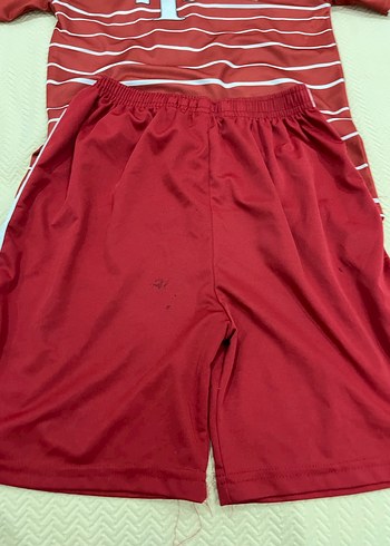 Bayern Münih Kırmızı Erkek Spor Forması - Görsel 6