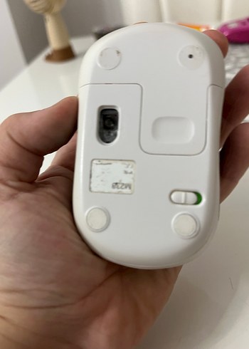 Renkli Desenli Kablosuz Mouse - Görsel 2