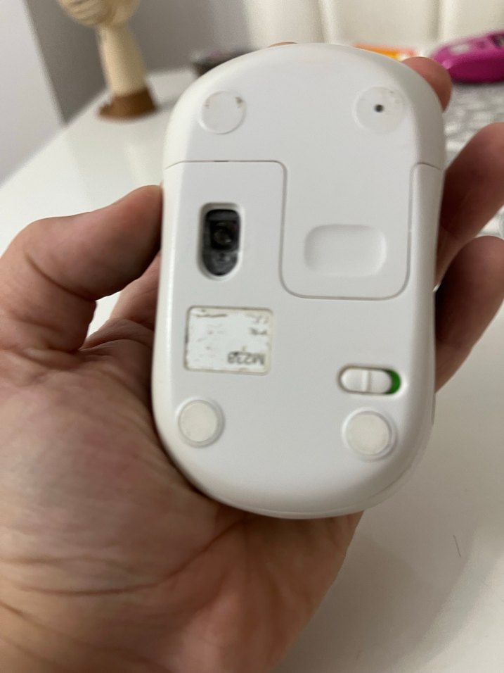 Renkli Desenli Kablosuz Mouse - Görsel 2