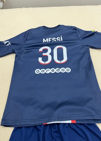 Erkek Lacivert Kısa Kollu Spor Forma - Görsel 4