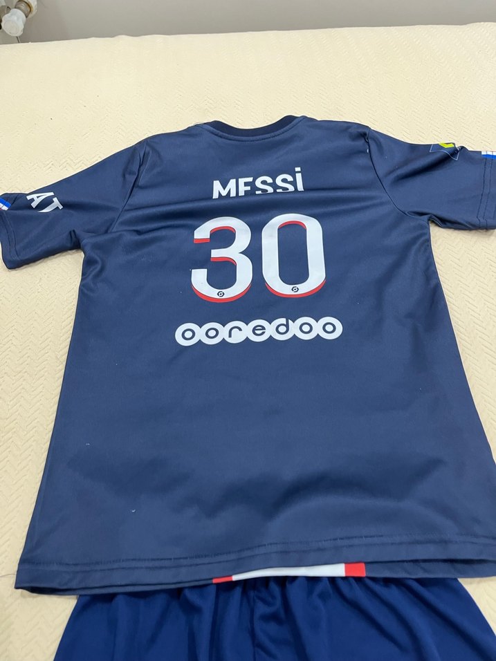 Erkek Lacivert Kısa Kollu Spor Forma - Görsel 4