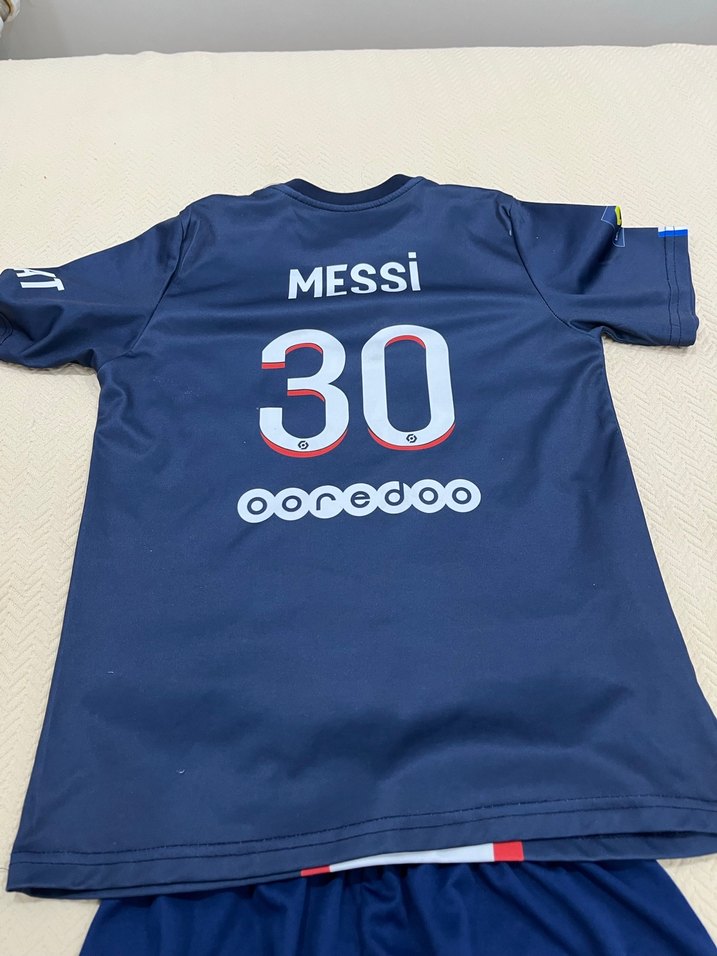 Erkek Lacivert Kısa Kollu Spor Forma - Görsel 3