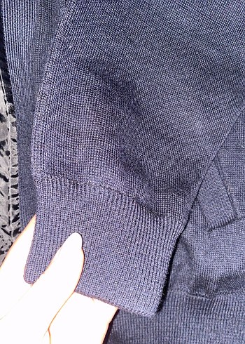 Erkeki Gri Fermuarlı Ceket - Görsel 5