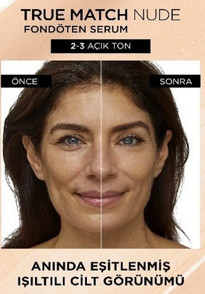 L'Oréal True Match Nude Fondöten Serumu 30ml - Görsel 4