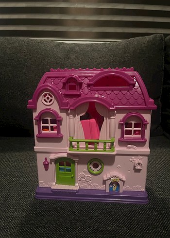 Renkli Pembe Oyuncak Ev - Görsel 7