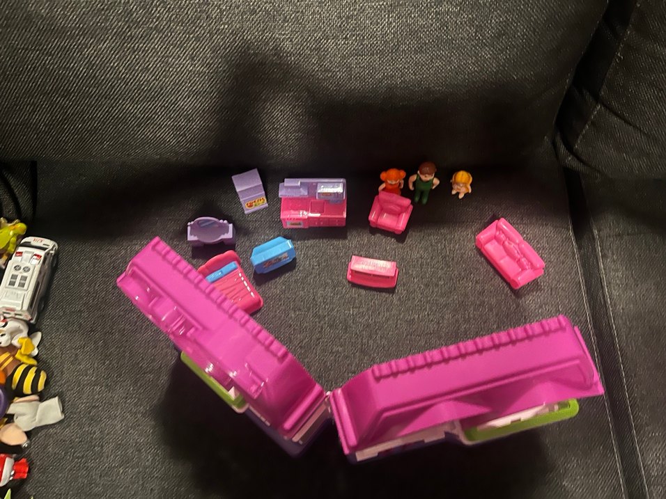 Renkli Pembe Oyuncak Ev - Görsel 4