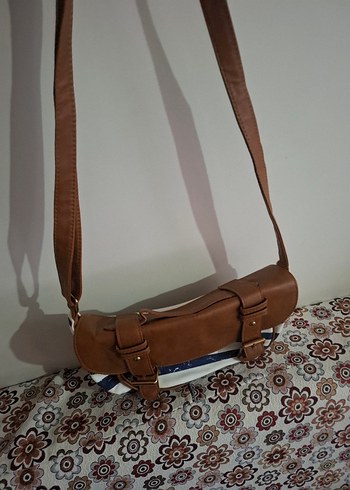 Lc Waikiki Kahverengi Deri Tokalı Çanta - Görsel 3