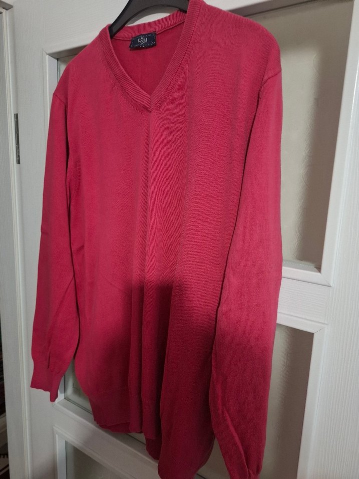 Kiğili V Yaka Uzun Kollu Erkek Triko - Görsel 3