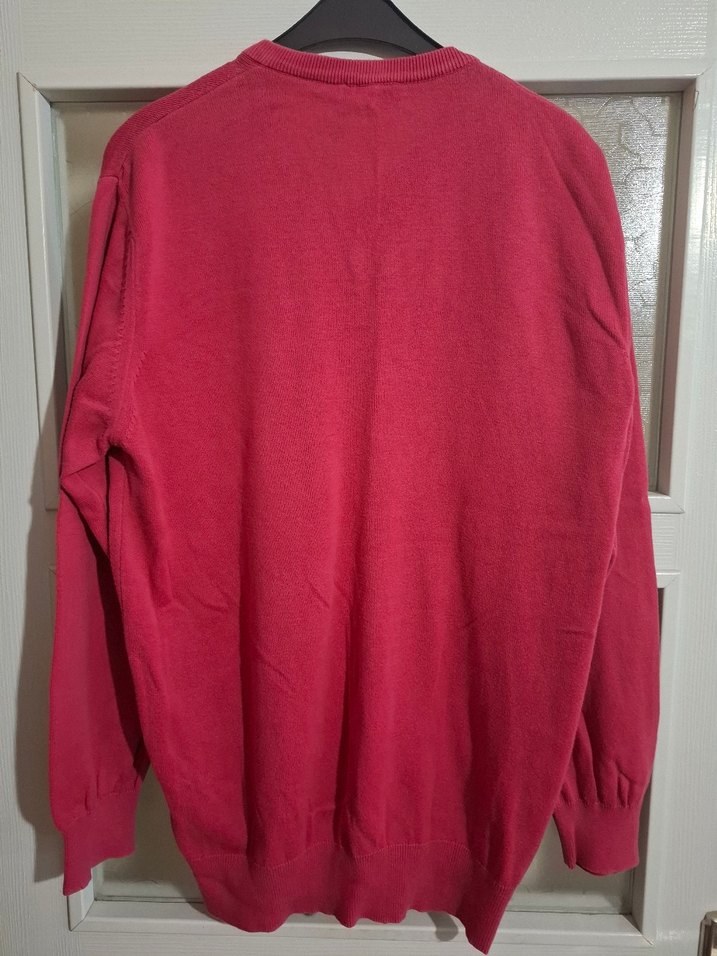 Kiğili V Yaka Uzun Kollu Erkek Triko - Görsel 2