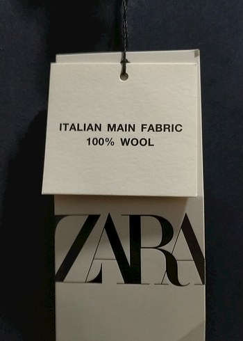 Zara %100 Yün Blazer Ceket - Görsel 3