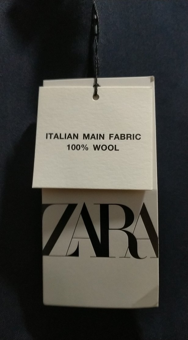 Zara %100 Yün Blazer Ceket - Görsel 3