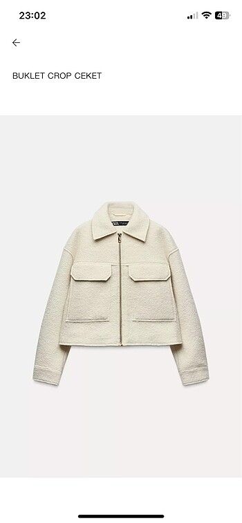 Zara mont/ceket