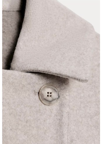 Zara yumuşak kruvaze kaban - Görsel 5