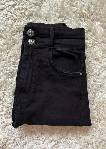 BERSHKA düğmeli skin jeans - Görsel 3