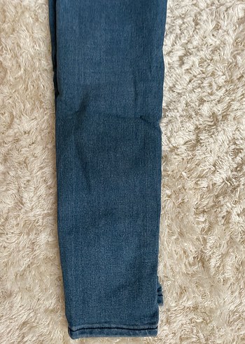 Kadın Mavi Denim cros jeans - Görsel 3