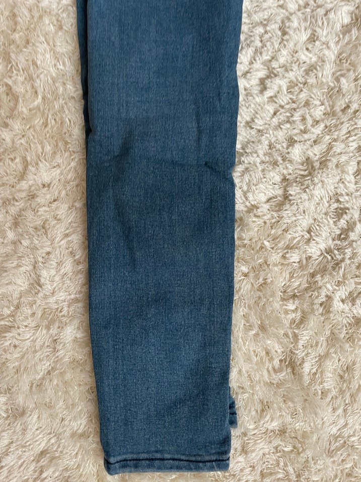 Kadın Mavi Denim cros jeans - Görsel 3