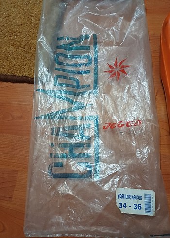 Camel Renkli Erkek Su Ayakkabısı Velcro - Görsel 3